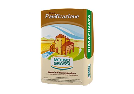 Semolina Rimacinata Molino Grassi 25kg