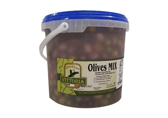 Olives Mixed in brine Ciro Velleca 5kg bucket