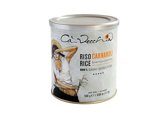 Carnaroli rice Ca'Vecchia 500gr tin