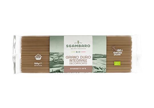 Spaghetti wholewheat Sgambaro 500g - organic