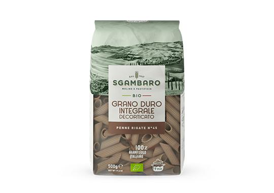 Penne wholewheat Sgambaro 500g - organic