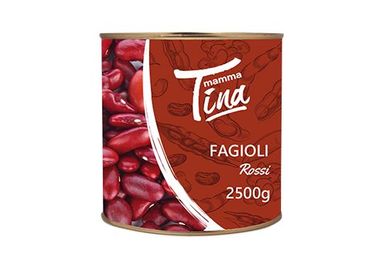 Red Kidney Beans Mamma Tina 3kg tin